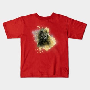 Immortan Joe Mad Max Villain in Watercolor Kids T-Shirt